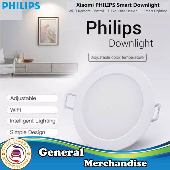 Xiaomi PHILIPS Dimmable Downlight Smart LED Night Light Barrel Lamp