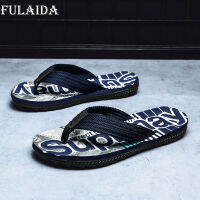 FULAIDA Summer Plus Size Breathable Light Beach Holiday Flip Flops Men
