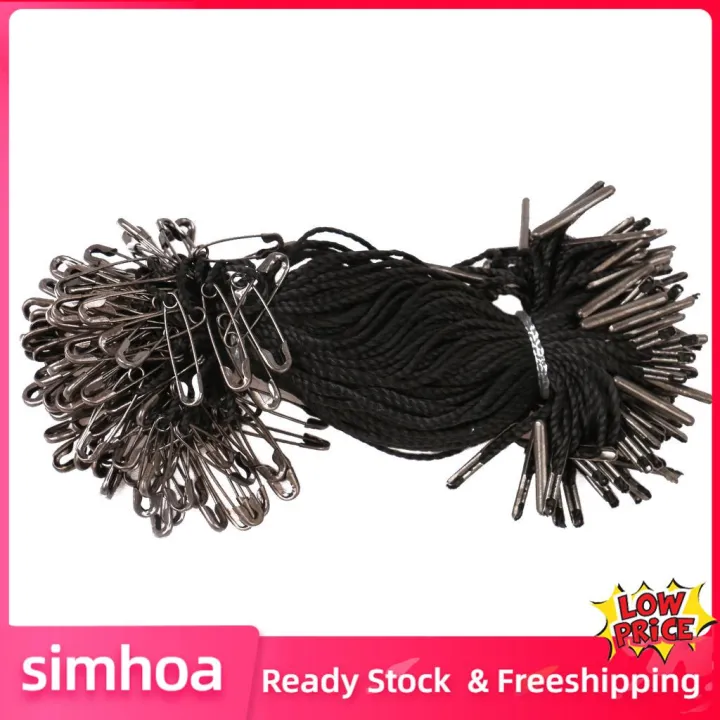 simhoa Clothing Retail Rope Safety Pin Lanyard Tag Rope Snap Tabs Hang