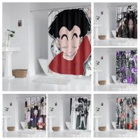 【LZ】❂▥▫  Anime Cortina De Chuveiro Com Gancho Decoração Do Banheiro Acessórios Do Banheiro