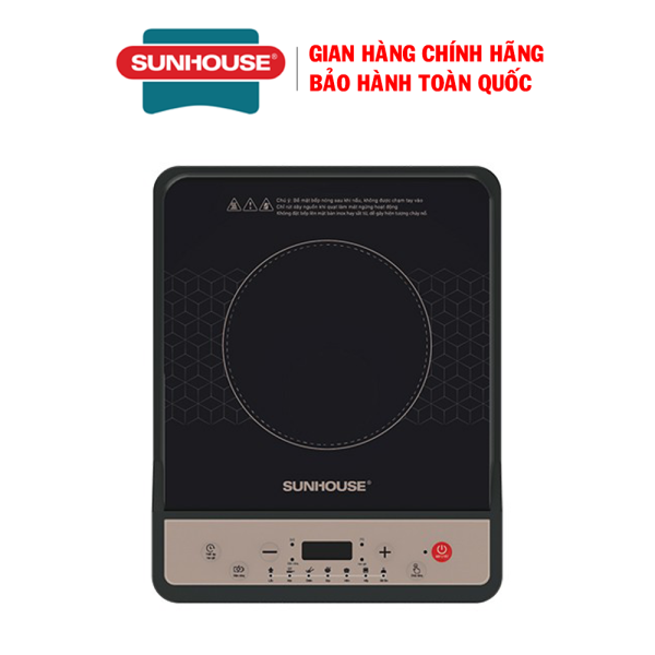 Bếp từ đơn Sunhouse SHD6160 – 7 chế độ nấu tiện lợi, Công suất 2000W