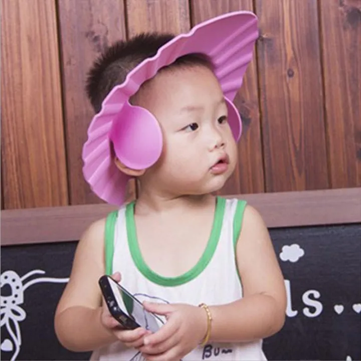 Soft Baby Children Shower Cap Bath Visor Adjustable Hat Wash Hair Shield with Ear | Lazada PH Soft Baby Children Shower Cap Bath Visor Adjustable Hat Wash Hair Shield with Ear | Lazada PH