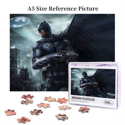 Batman Wooden Jigsaw Puzzle 500 Pieces Educational Toy Painting Art Decor Decompression toys 500pcs