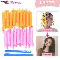 【CW】 18PCS Hair Curler Heatless Rollers Curlers Hairstyle Sticks 30CM Formers Curling Styling Tools