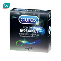 Free shipping Promotion จัดส่งฟรี Durex ถุงยางอนามัยดูเร็กซ์ เพอร์ฟอร์มา (3 ชิ้น) Cash on delivery เก็บเงินปลายทาง