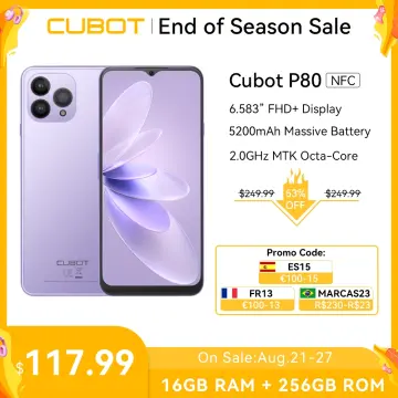 Cubot 2023 New Global Version Smartphone P80, Android 13 Phone, 8GB RAM,  256GB/512GB ROM, NFC, 6.583 Large Screen, 48MP Camera - AliExpress