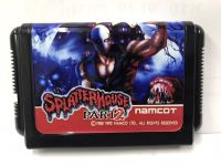 ตลับ Mega drive  ตลับ MD (Repro ) Splatterhouse Part 2  ตลับพิเศษพลังไม่ลด