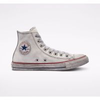 Chuck Taylor All Star Vintage Leather White/Gray/Black 158576C DESIGNED IN ITALY