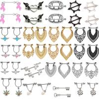 【JH】 2PCS Nipple Piercing Bow Jewelry Tepel Pircing Pezon Mujer