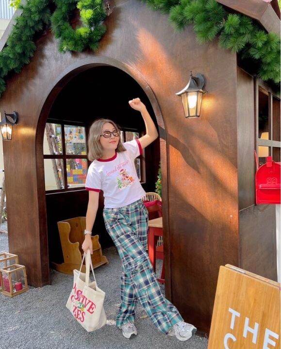 justbehappy-tote-bag-กระเป๋าผ้าลายใหม่น่ารัก-self-amp-positive