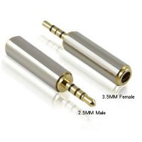 3.5mm to 2.5mm / 2.5 mm to 3.5 mm Aux Adapter Converter Stereo Audio Headphone Jack High Quality Wholesale Cables