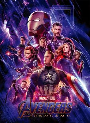ปริศนาจิ๊กซอว์1000ชิ้น Disney1 Marvel1สตูดิโอ Avengers1เกมจบแล้วความสุข Iron1คน