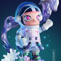 POP MART MEGA COLLECTION 100 SPACE MOLLY SERIES Blind Box Toys Mystery Box Mistery Caixa Action Figure Cute Model Birthday Gift