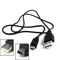 UYIYIN ซิงค์สีดำได้ดีที่สุดสำหรับสายชาร์จมินิสายเคเบิลอะแดปเตอร์ USB A ถึง5ขา