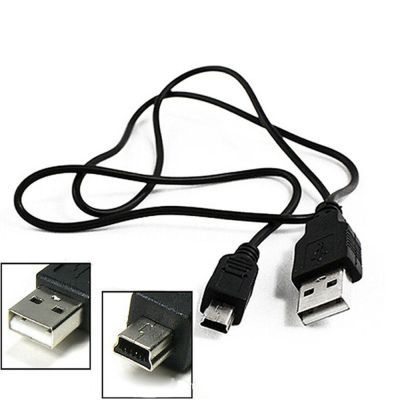 MSAXXZA MP3สายซิงค์ EPS สีดำ MP4 Mini สำหรับอะแดปเตอร์สาย2.0 USB 5ขา