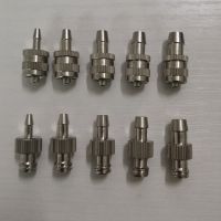 Air Valve Pipe Dispensing Glue Subpackaging Syringe Barrel Luer Lock Adapter Fitting Connector  Metal Nickel Plated Brass Colanders Food Strainers