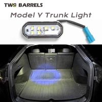 For Tesla Model Y Replacement LED Trunk Light 8 LED Beads Ultra-Bright Easy-Plug Lighting Upgrade LEDs Auto Organizers