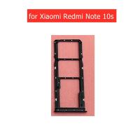 สำหรับ Xiaomi Redmi Note 10S การ์ดที่ใส่ถาดไมโครซิมนาโนซิมเอสดีการ์ดอะแดปเตอร์ที่ยึดอะไหล่ LKT37124อะไหล่สำหรับซ่อม