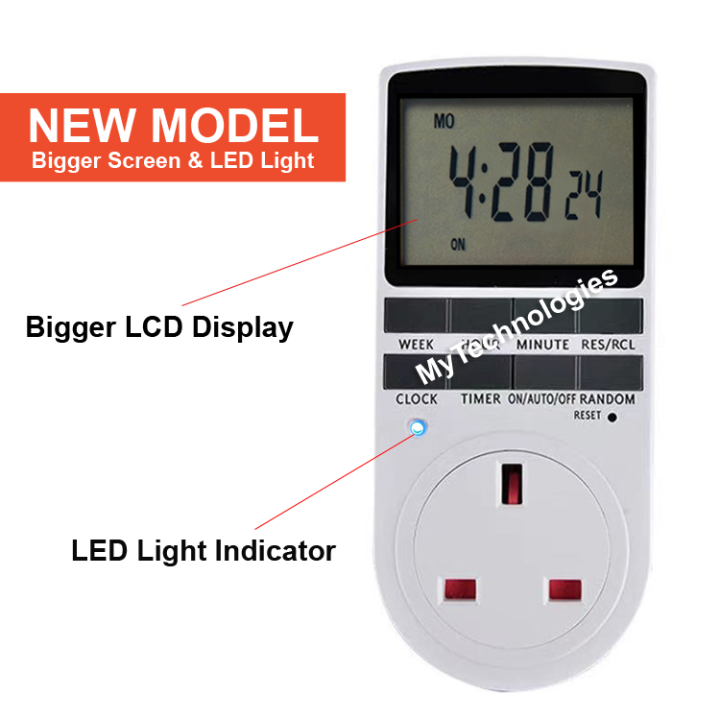 [UPGRADED] DIGITAL TIMER 10 settings Auto ON OFF fertigasi baja AB