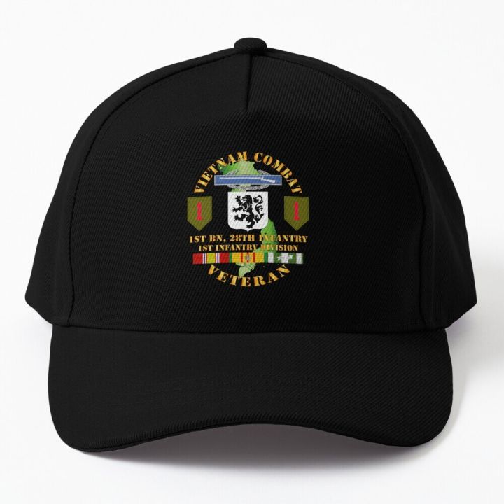 Bn Combat western hats Veteran Vietnam Rugby 1st SSI [hot]Army 28th Div Inf Inf MenS Baseball Hat Infantry Cap 1st - Female w