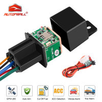 Relay GPS Tracker Car Tracker MV730 9-90V Cut Off Fuel ACC Detection Tow Alarm Car GPS Tracker Motorcycle Vibrate Alert FREE APP