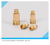 LLJLJ-Pneumatic Adjustable Muffler Brass Silencer Fiitting Noise Filter Reducer Connector Rc1/8 Rc1/4 Rc3/8 Rc1/2 Copper Material