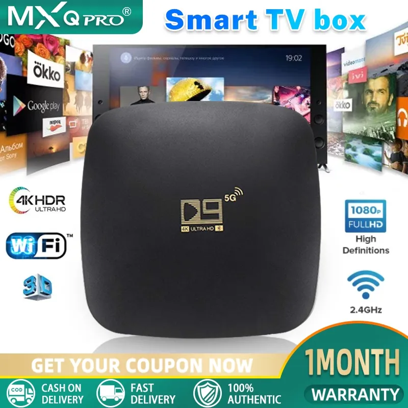 NEW Review SMART TV BOX (MXQ PRO 5G 4K)8GB RAM, ROM 128GB Android 11.1 