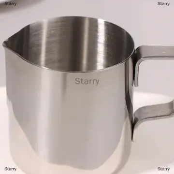 1pc Milk Frothing Pitcher, Stainless Steel Steaming Pitcher, Milk