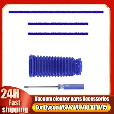 อะไหล่สายท่ออ่อนสำหรับ Dyson V6 V7 V8 V10 V11 V15เครื่องดูดฝุ่นหัวแปรงลูกกลิ้งอ่อน