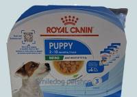 Mini Puppy Pouch Royal Canin กล่องแพ็ค 4 ซอง