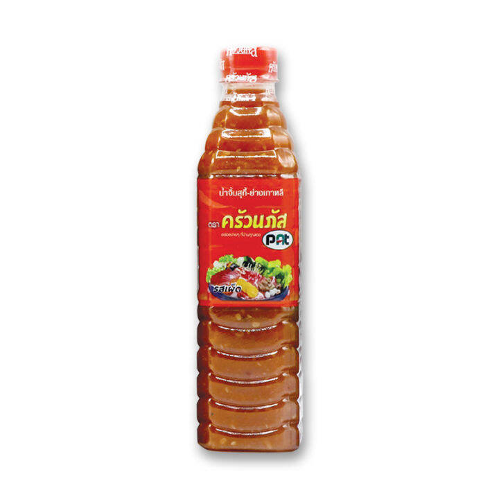 kruanpat-sukiyaki-sauce-spicy-flavour-560-g-x-6-bottles-ครัวนภัส-น้ำจิ้มสุกี้-ย่างเกาหลี-รสเผ็ด-560-กรัม-x-6-ขวด