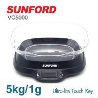 DIG  เครื่องชั่งอาหาร   SUNFORD VC5000​ 5กิโลกรัม พร้อมชามผสม​ เครื่องชั่งซันฟอร์ด เครื่องชั่งดิจิตัล Digital​ kitchen​ scale เครื่องชั่งดิจิตอล  เครื่องชั่งน้ำหนัก