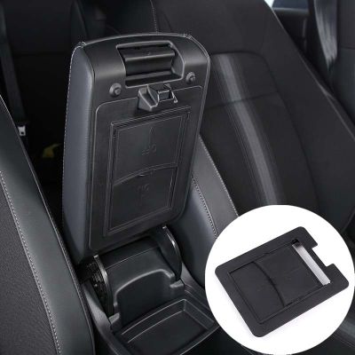 ABS สีดำรถ Central Control Armrest กล่องซ่อนความเป็นส่วนตัวกล่องเก็บสำหรับ Honda Civic 2022 Auto อุปกรณ์ตกแต่งภายใน