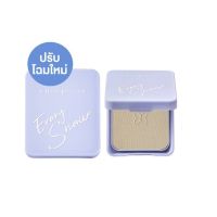 CUTE PRESS (COMPACT) EVORY SNOW WHITENING &amp; OIL CONTROL POWDER SPF 30 PA++(751xx) : คิวท์เพรส สโนว์ แป้งพัฟ x 1 ชิ้น abcmall