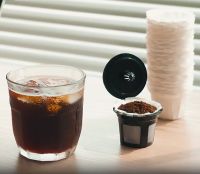 【YF】 Reutilizável K Copo E Cápsula De Café Filtro Papel Filtro Casca Para A Série KEURIG Cafeteiras 2.0 1.0