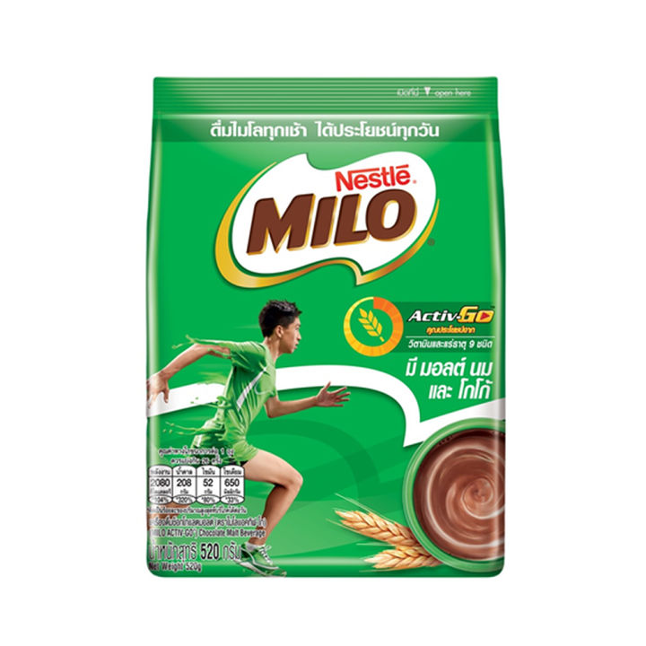 milo-ไมโล-เครื่องดื่มช็อกโกแลตมอลต์-แอคทีฟ-โก-ถุงเติม-520-กรัม-รหัสสินค้า-mak126107b