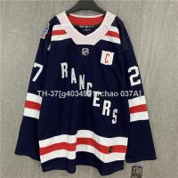 ✳❁ g40349011chao 037A เสื้อกีฬาฮอกกี้ ลาย Nhl Jersey สไตล์ฮิปฮอป ฮิปฮอป สตรีท ยุโรป อเมริกา พลัสไซซ์