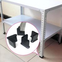 ☸ 4pc Rubber triangle iron foot cover L-shaped soft rubber sleeve iron bed foot pad protective cover Furniture Chair Leg cap Socks