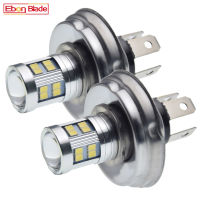 คู่ DC 6โวลต์10-30โวลต์ P45T R2 2835 LED หลอดไฟหน้ารถจักรยานยนต์6500พัน Moto Bixenon Hilo Beam แสงสกูตเตอร์รถ A มอเตอร์ไซด์โคมไฟหัว