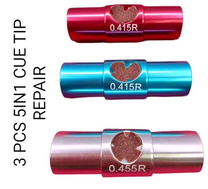 3pcs 5 in 1 CUE TIP REPAIR KIT FOR REPAIRING BILLIARD CUE TIP= Lazada PH
