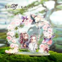 Grandmaster Of Demonic Cultivation Kite Swing Theme ขาตั้งอะคริลิครุ่น MDZS Wuxian Wangji เลเซอร์กระดาษสี Badge เข็มกลัด Pins