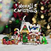 【ร้อน】ตุ๊กตาซานตาคลอส Snowman Tree DeerBlocks BricksForGifts