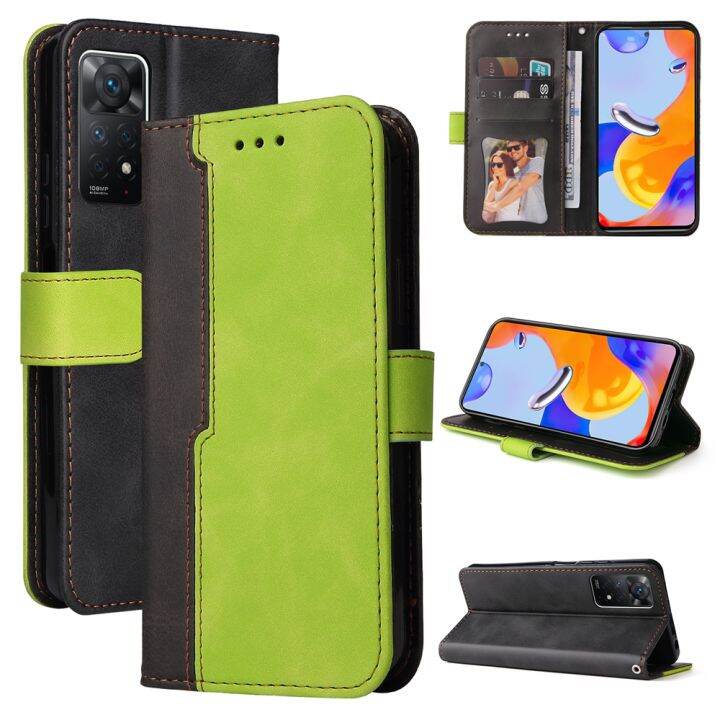 เคสโทรศัพท์ใหม่สำหรับ-xiaomi-redmi-note-11-10-9-pro-max-4g-note-10-5g-note-11s-10s-9s-กระเป๋าสตางค์หนังพร้อมปลอกเคสแบบพับปิดได้ช่องเสียบบัตรสายคล้องมือ