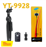 YT-9928 3IN1 ขาตั้งกล้อง Yunteng ขาตั้งพร้อมไม้เซลฟี่มาพร้อมกับรีโมทชัตเตอร์ ชัตเตอร์ระยะไกล Bluetooth Universal สำหรับโทรศัพท์สมาร์ท สินค้าพร้อมส่ง