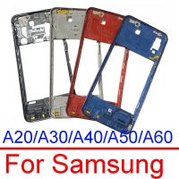 【✱2023 HOT✱】 jiejiu65879742 สำหรับ Samsung Galaxy A20 A30 A40 A50 A60ฝาครอบกลางเคส A205 A405 A305 A505กรอบกลางฝาชิ้นสำหรับซ่อมแผ่นกลาง