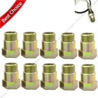 (10) 02 O2 oxygen sensor extension extender adapter M18X1.5 Bung Color Zinc HHO 32mm Bung Test Pipe Oxygen Sensor Removers