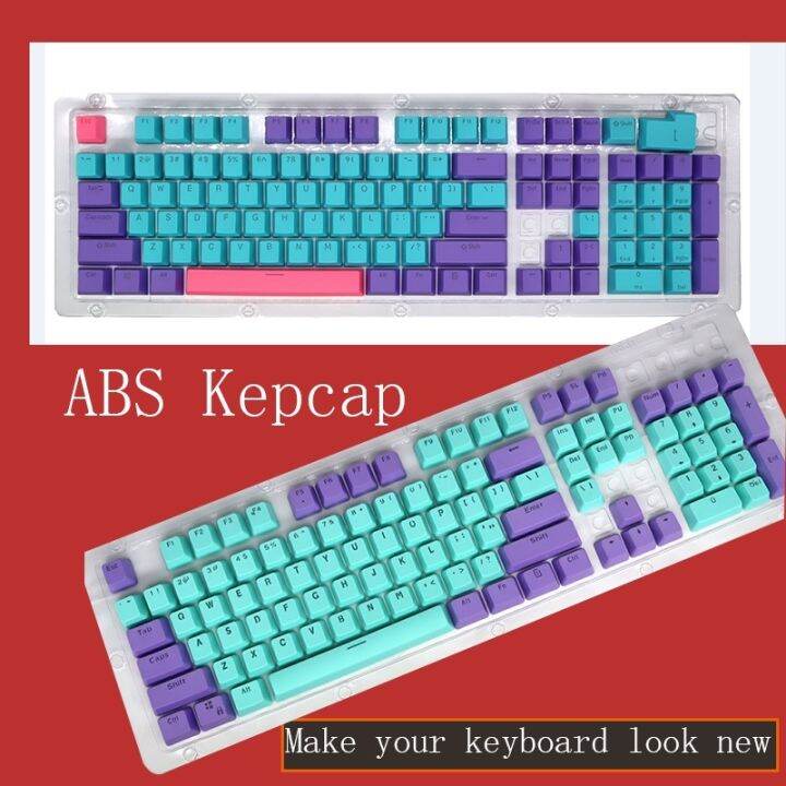 ☸ ปุ่มคีย์บอร์ด key cap key cap คีย์ แคปคีย์ แคป Keycap Pink คีบอร์ด