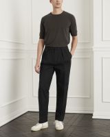 WARDROBE MINISTRY - กางเกงชิโน่ The Easy Chino Cotton-Twill Trousers in Coal