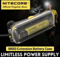 NITECORE 18650เคสแบตเตอรี่ลิเธียมไอออน ที่ชาร์จแบตเตอรี่ลิเธียมแบตสำรองสำหรับ NU40 NU43ไฟหน้า NU50วิ่งปีนเขา