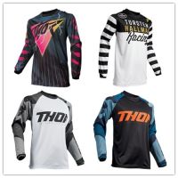 เสื้อกีฬาแขนยาว ลายทีม Thor Pro MTB BMX สําหรับขี่จักรยานวิบาก 2023